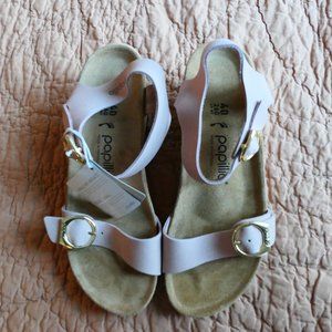 Birkenstock Soley Leather Wedges